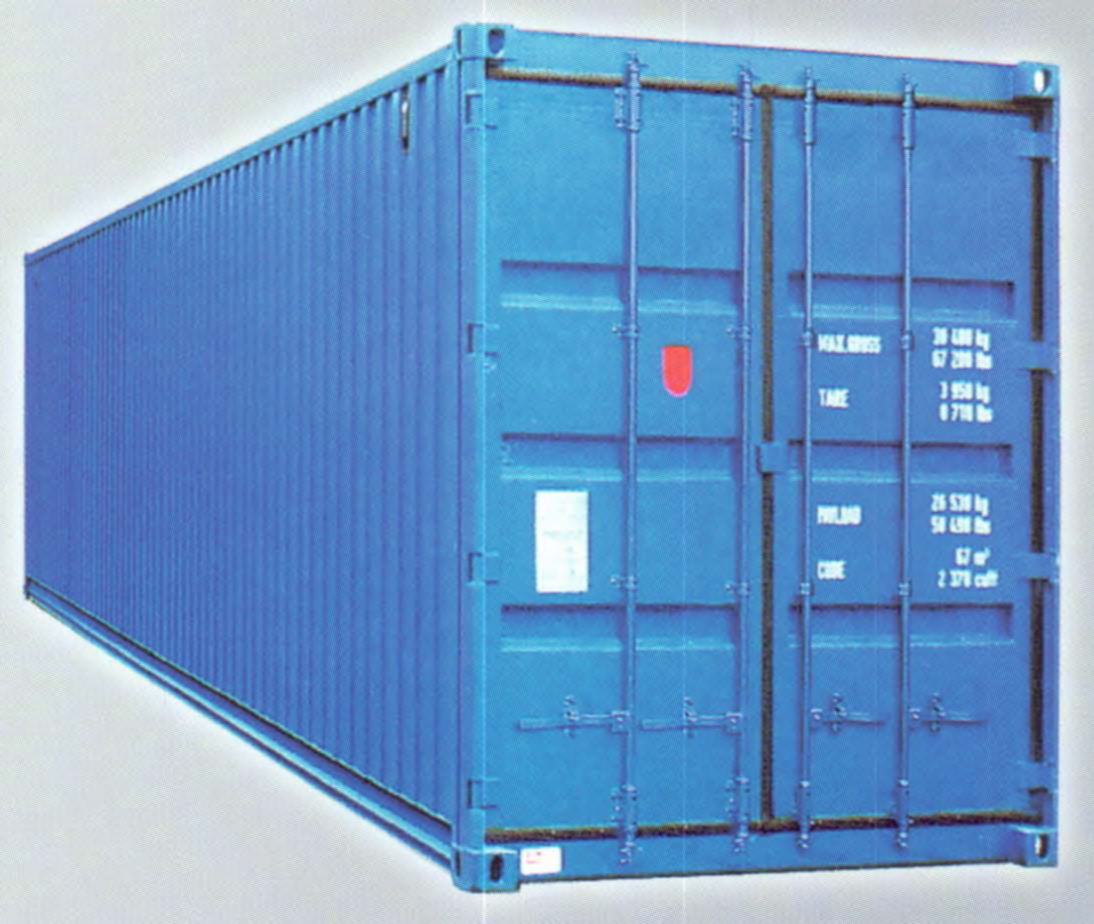 40 ft dry freight container